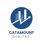 Transparent logo for Catamount Digital.